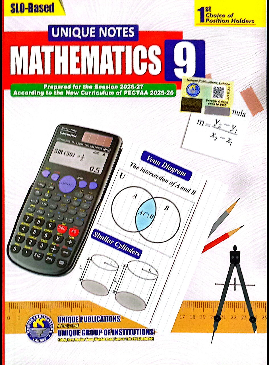 MATH 9 ( ENGLISH MEDIUM )